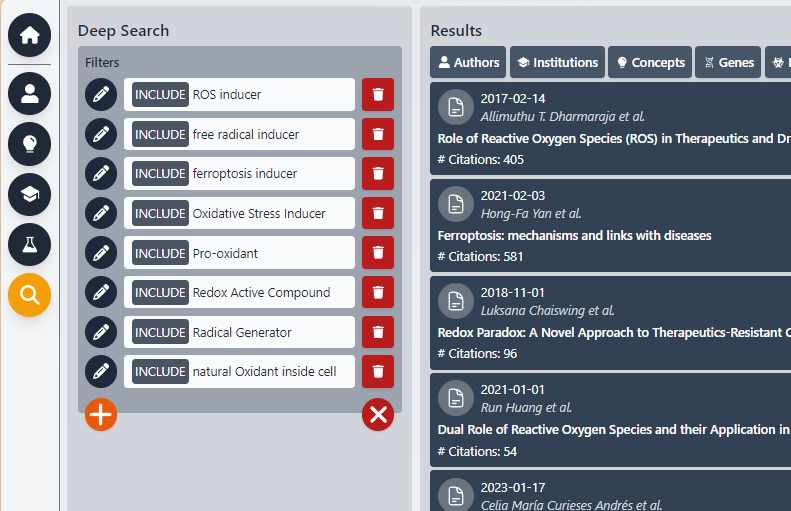 businesscase chemicals search